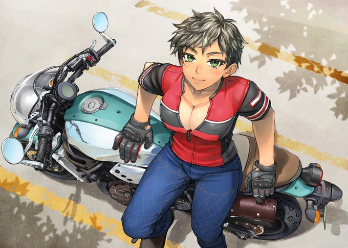 #バイクの日 