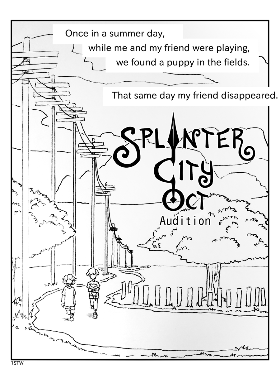 one1stw's tweet photo. Here we are! My audition for @SplinterCityOCT is complete! 

If you would like to read it in docs, here is the link: https://t.co/JX8c0gxmYT
Otherwise, proceed on ahead~ https://t.co/FOKFHrGBEj