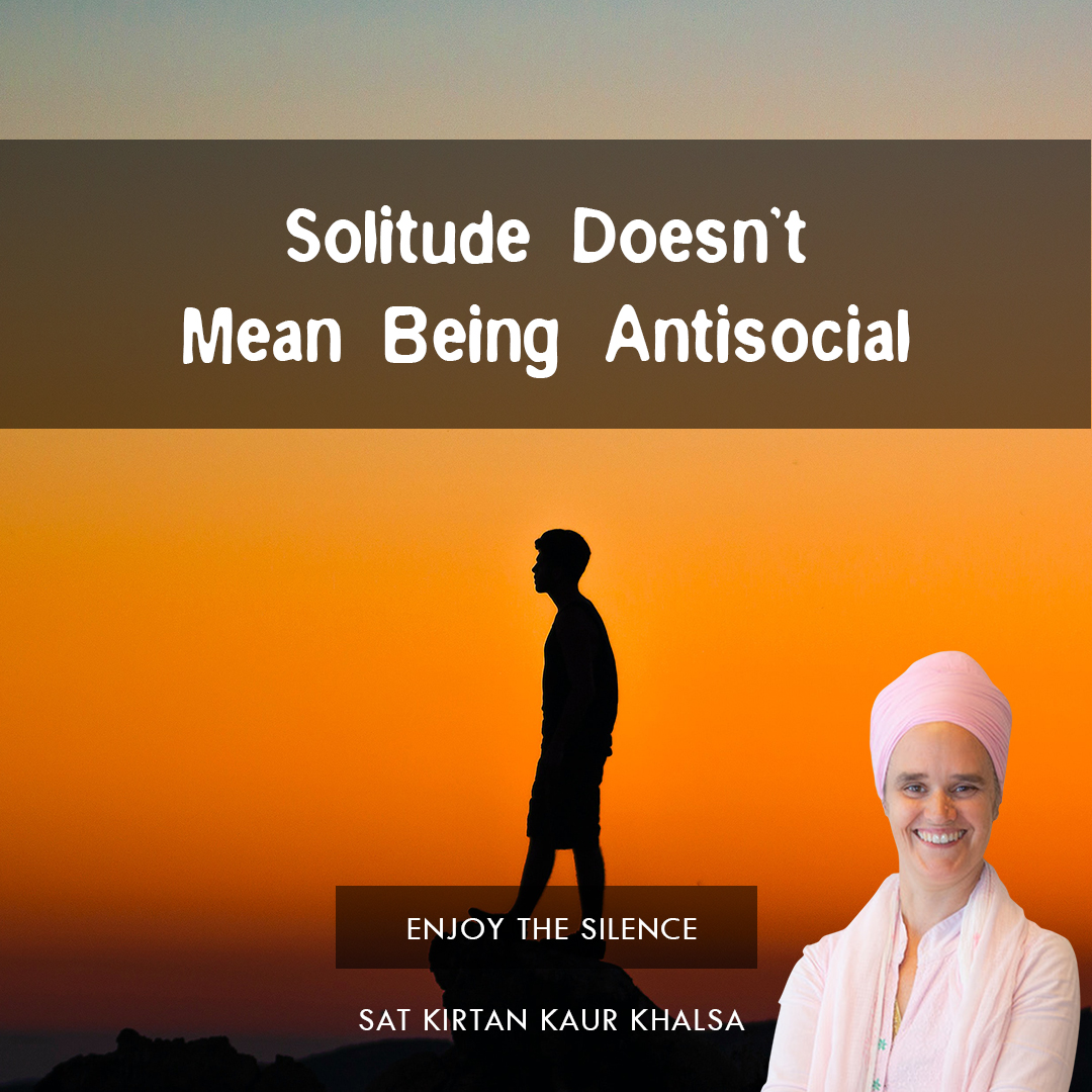 InvestInYoga_'s tweet image. Solitude Doesn’t Mean Being Antisocial
.
Sat Kirtan Kaur Khalsa - Author of How to Become a Conscious Leader 
.
nineminmaxbusinessyoga.com
.
.
#yoga #nineminmaxmethod #vitalityprogram #businessyoga #worskhops #retreats #meetwithyourself #consciousleadership #author2021