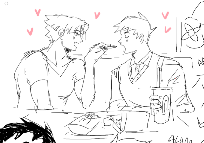 I had to leave the aggie 3 seconds in bc my food arrived but look world's most annoying couple at macdonaulds 