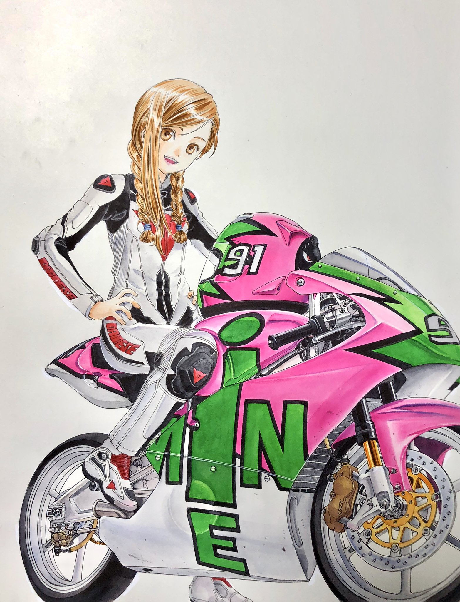 藤島康介 トップウgp9巻10月21日発売 バイクの日はトップウgpをどうぞ T Co Qq8qp7tqv2 Twitter