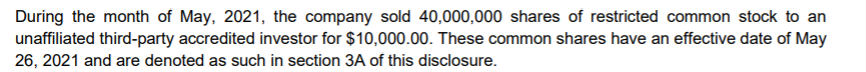 REgnarOTC's tweet photo. Look at q1 and then at q2 you will see that they have deducted $ 623,133 from their debt and there was a sale of 40k shares to investors for $ 10,000 https://t.co/2MzFHisLSC