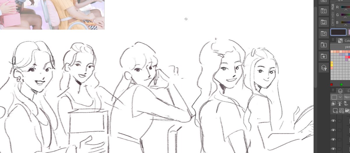 (wip) as always red velvet and their power to make me productive again 