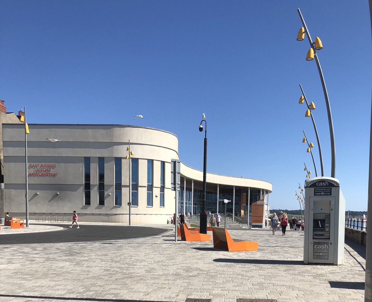Some fantastic integrated artworks and public realm in Bridlington creating a sense of place and playfullness