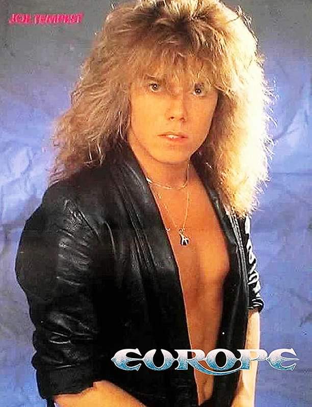 Happy birthday JOEY TEMPEST!
(August 19, 1963) 