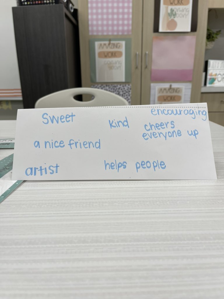 rachcmaresh's tweet photo. Starting off the year right “write” in 2nd grade! Students created name plates to represent themselves and our family encouraged each other to shake off those first day jitters! @BeltonISD #empoweringfutures #ourclassisafamily https://t.co/Ih4c9fxoqC