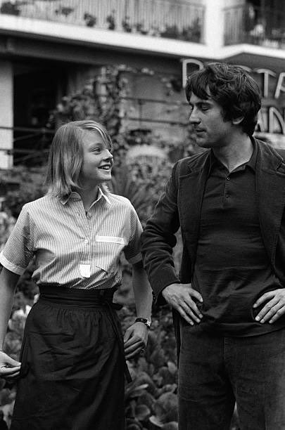 FilmsMap's tweet image. CANNES, FRANCE - MAY: Jodie Foster and Robert De Niro, actors of movie Taxi Driver directed by Martin Scorsese at Cannes Film Festival in May 1976 in Cannes, France.