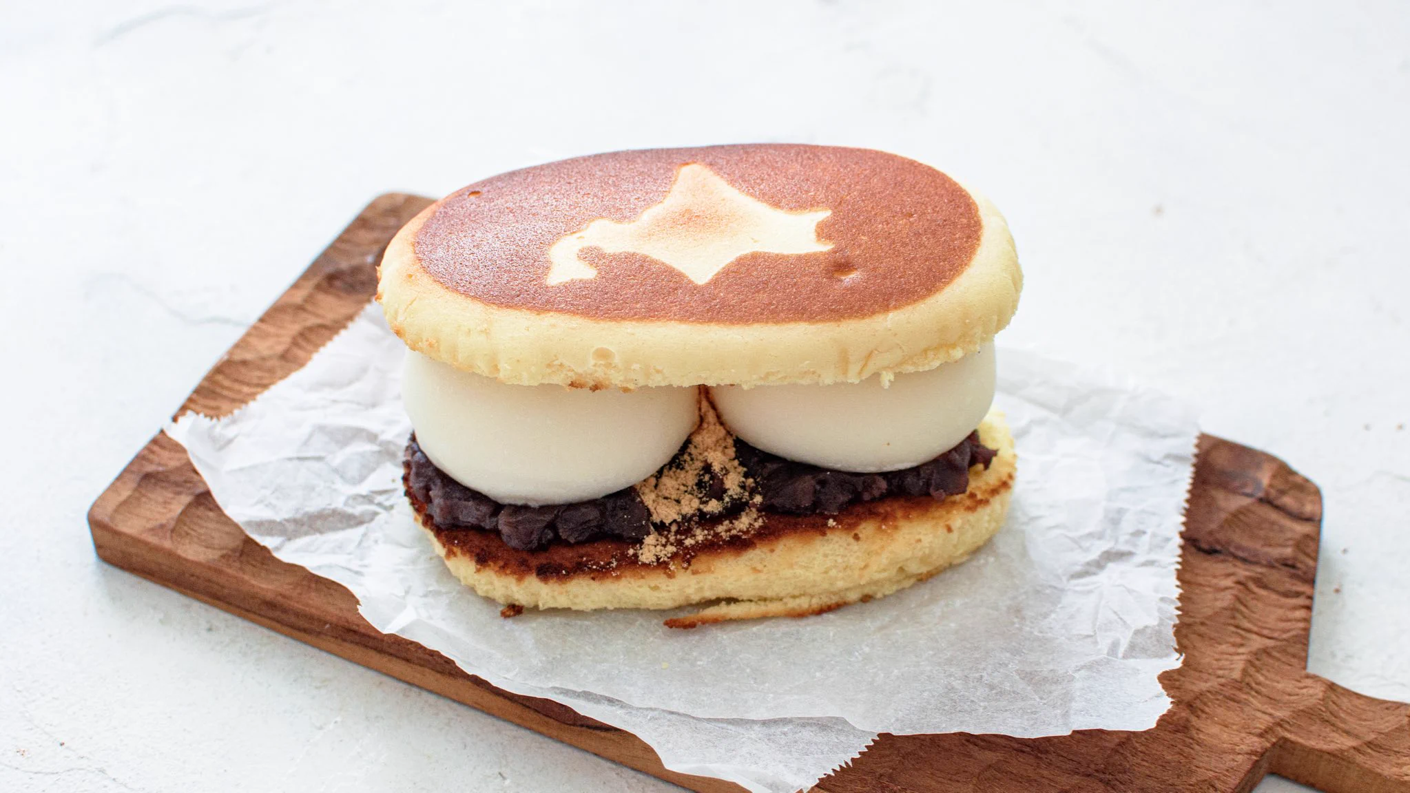 北海道チーズ蒸しケーキ×粒あん×きな粉×雪見だいふく！罪深いスイーツが誕生！
