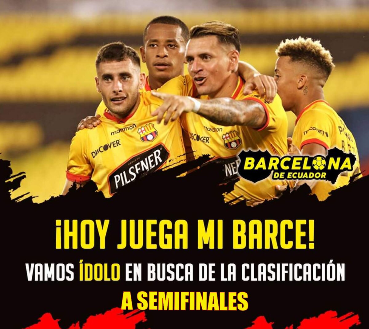 Vamos ídolo, por la gloria eterna.