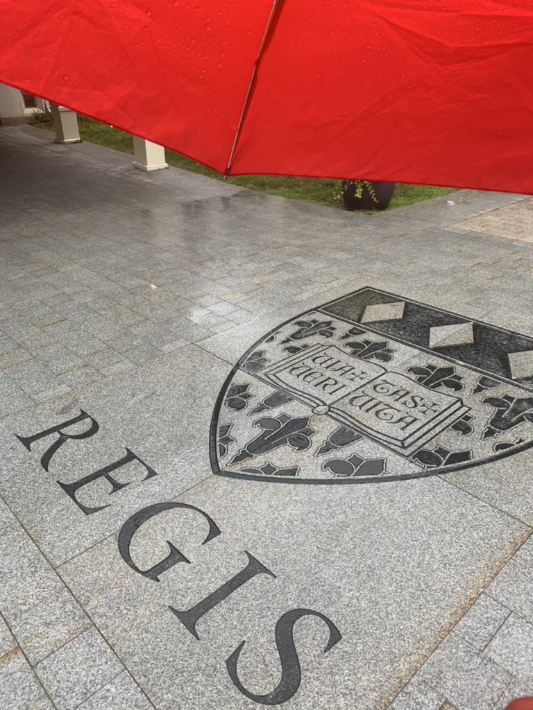 bbuoniconti's tweet photo. Rain can’t stop #RegisMoveIn day for some of our @GoRegisPride athletes! We have missed fall preseason! #RoarPride #WearAMask @RegisCollege_MA https://t.co/KfVsKTR0VH