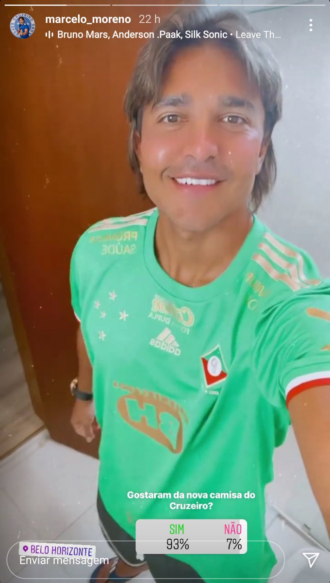 cruzeiro com camisa verde