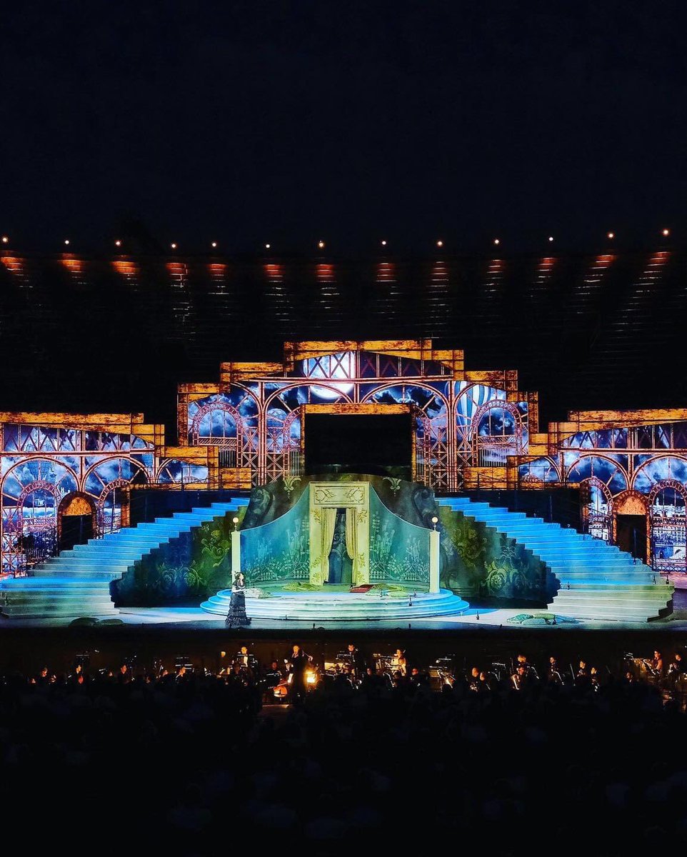 Tonight <a href="/arenadiverona/">Arena di Verona</a> 2nd&amp;last #Traviata! I was really happy to come back to this role. Don’t miss the TV broadcast on <a href="/ZDF/">ZDF</a>&amp; <a href="/3sat/">3sat</a> on September 5th&amp;11th respectively. My super partners tonight <a href="/VittorioGrigolo/">Vittorio Grigolo</a>, #GeorgePetean, <a href="/FrancescoIvan/">FrancescoIvanCiampa</a> Ciampa. #ArenadiVerona #SonyaYoncheva