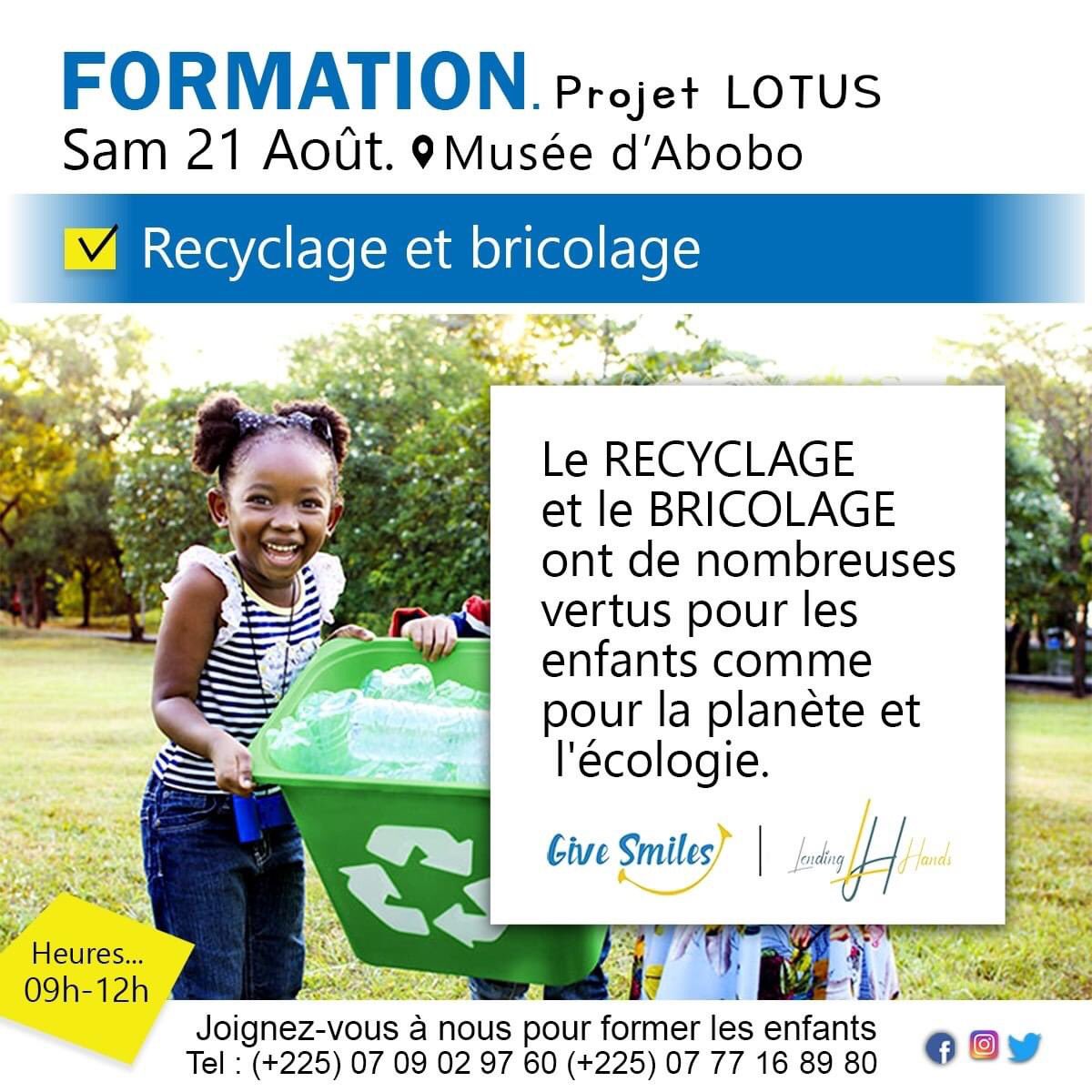 OngGiveSmiles's tweet image. #ProjetLotus

#Module8

Après avoir parlé de la protection de l&apos;environnement dans le module 2, il s&apos;est avéré que pour mieux  protéger cet environnement, le recyclage et le bricolage semblent être de bonnes solutions tant au plan environnemental, sanitaire que financier.