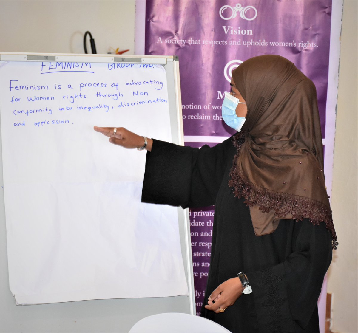fidakenya's tweet image. We envision a society that respects and upholds women’s rights. 

Today, we are in Mombasa strategizing with Women Rights Organizations on strengthening women’s leadership and women’s participation in decision-making in Kenya. #ProjectAwesome