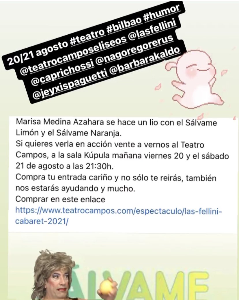20/21 agosto #bilbao #teatro #humor #agosto compra tus entradas, disfruta y ríe. #teatrocamposeliseos