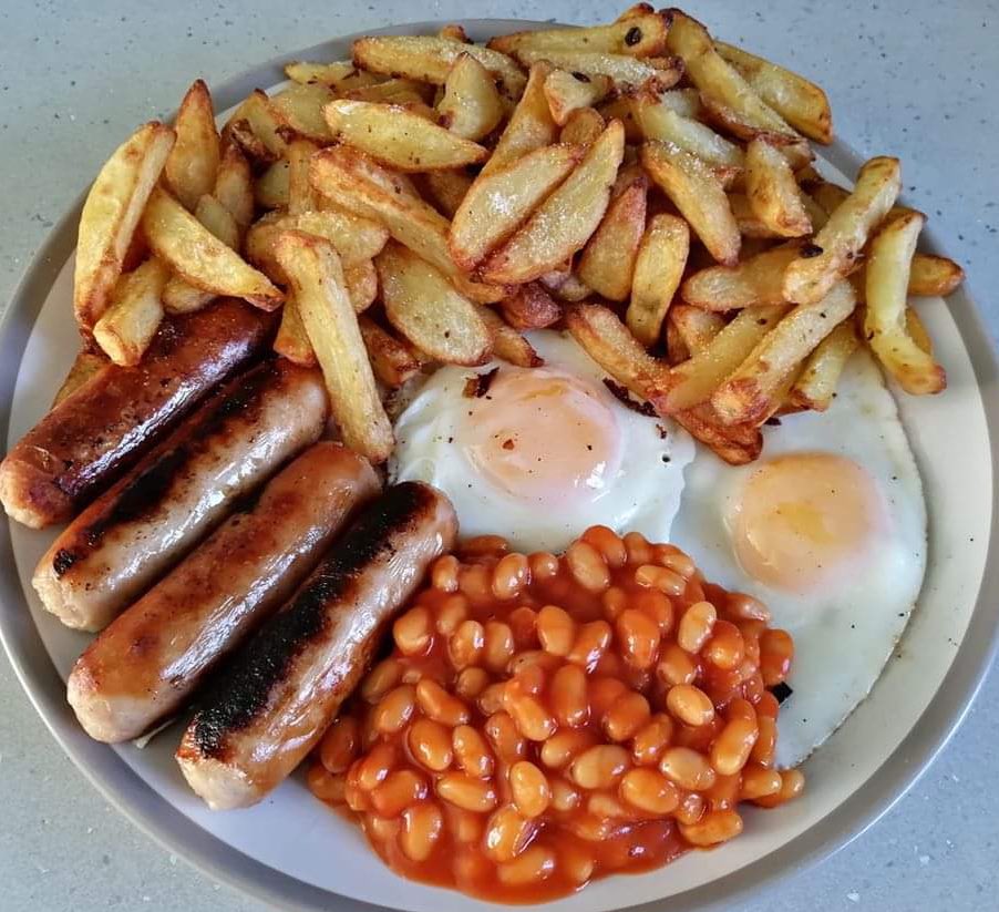 What’s For Dinner? on Twitter "Sausage, Egg, Chips and Beans…