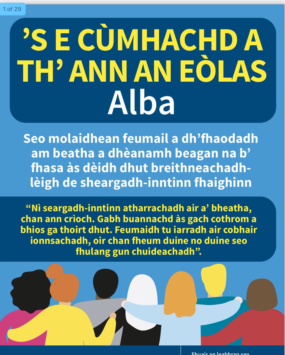 Innov_Dementia's tweet photo. Live in Scotland?
Have you seen the Scotland version of Knowledge is Power?
Available in Scots Gaelic.
We need to think about another print run, but wonder if any partners want to come on board, also what have we missed? Email Niblock@myid.org.uk
https://t.co/DssKvy0ptR https://t.co/tKlVbyUwez