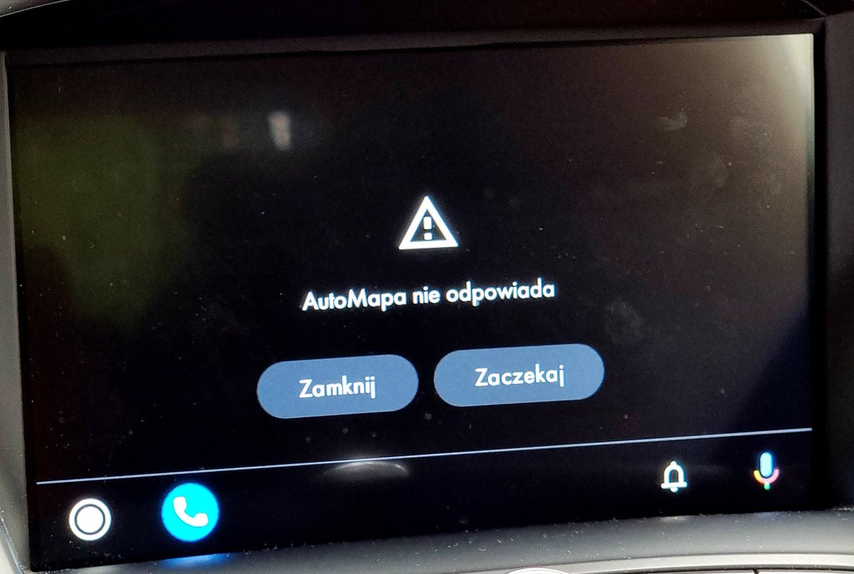 darekdudziak's tweet image. Pierwsze wrażenia jak najbardziej pozytywne, choć nie zabrakło także psikusa &quot;#AutoMapa nie odpowiada&quot;😃 Głos Hołowczyca jak za dawnych lat... 

Teraz czekam jeszcze na #NaviExperta w wersji Android Auto...