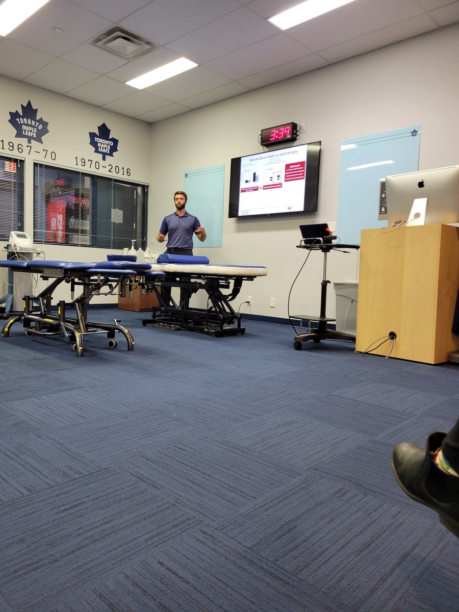 Always a highlight for our lab to discuss our recent research and how findings may be applied in elite sport