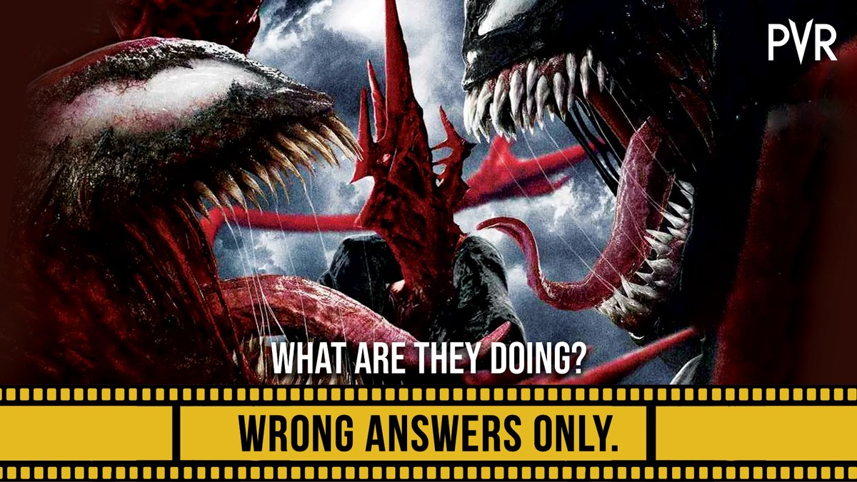 _PVRCinemas's tweet photo. They seem to be doing something. But what exactly do YOU think they are doing?
Keep in mind that we are not looking for the right answer.
Comment below your creative wrong answer and surprise us.
#pvr #pvrcinemas #hollywoodmeme
#hollywoodfun https://t.co/fQMwCOeHuv