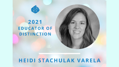 rlascusd116's tweet photo. Three cheers for Mrs. Varela, art teacher, at @RLHSPanthers ! The Illinois Art Education Association awarded her the 2021 Educator of Distinction for her contributions to art and design education.
We are so proud to have Mrs. Varela on our team here at Round Lake Area Schools! https://t.co/C6gC62dR1u