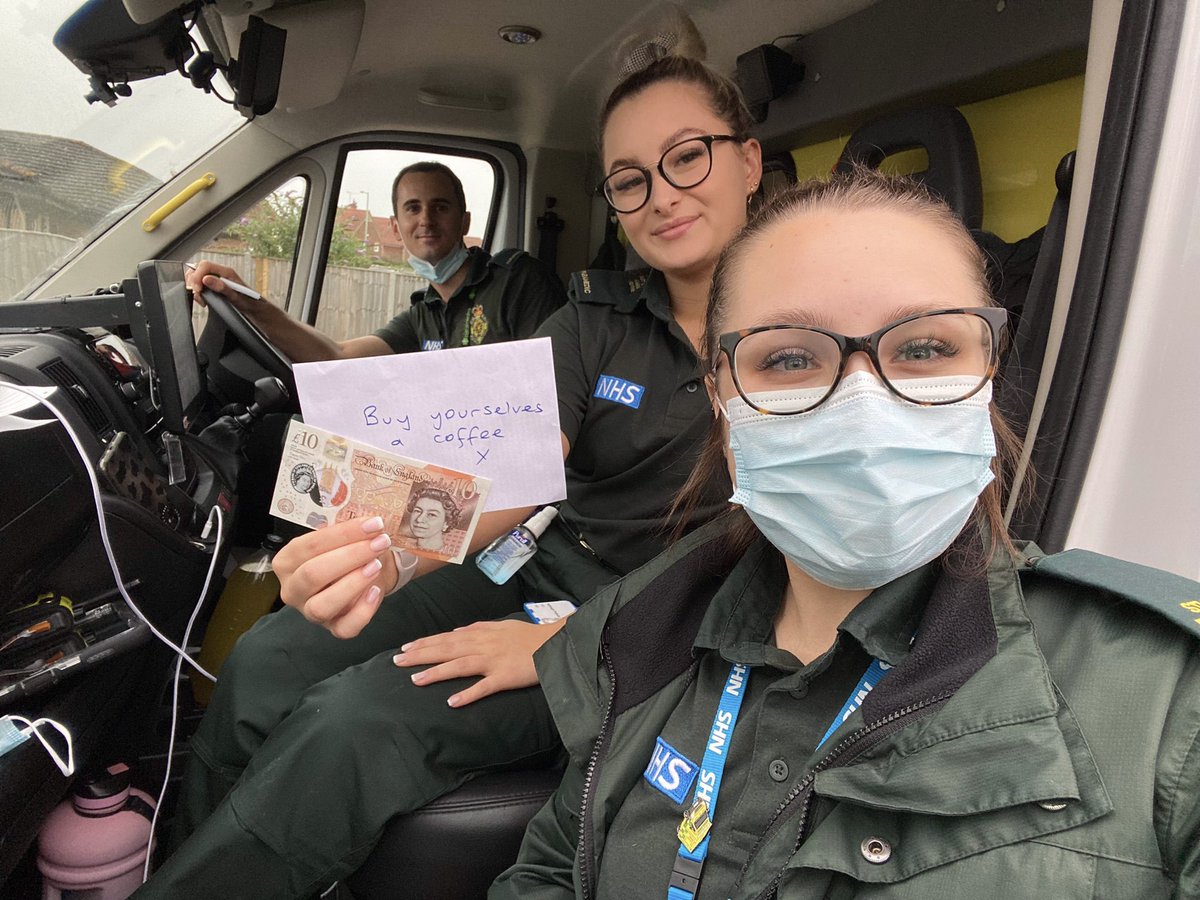 ash_pollockk's tweet photo. Thank you to the kind soul that left this on our windscreen😇 https://t.co/h2GDO48Qiz