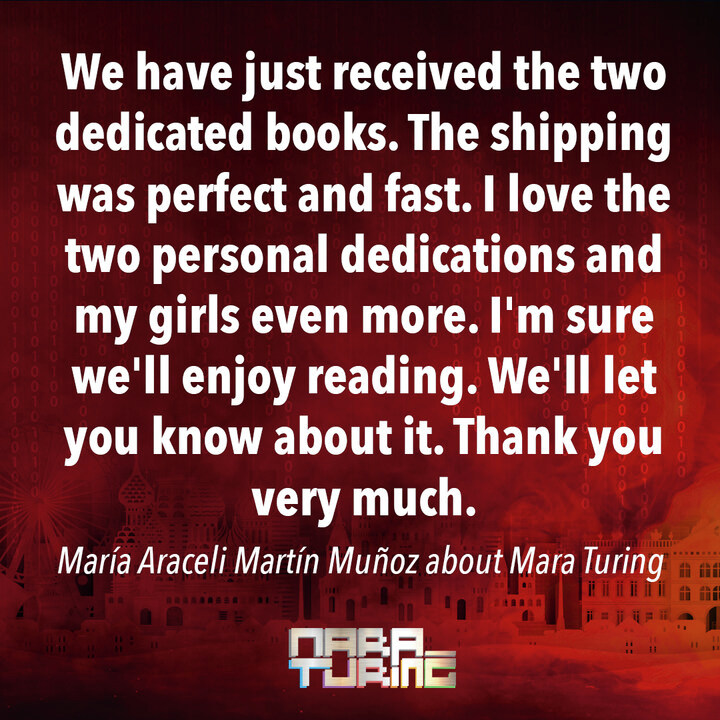 MaraTuring's tweet photo. We put extra care into the whole process of sending the books, so messages like these fill us with immense joy.
#MaraTuring #HackorBeHacked #programming #literaturature #books #bookstagram #hacking #hacker #science #technology https://t.co/QLykmYL7Om