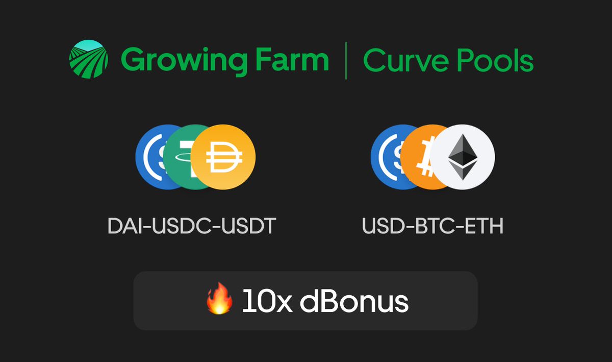 ⏰ Only 1 day left for the Test Flight! How exciting!

Some updates on $PLOW:

We just added two major pools to the Polygon Growing Farm, and Growing Pro is now open on Polygon for registration.

Join the Growing Pro on Polygon and enjoy 10x dBonus!

beta.growing.fi/farm?network=p…