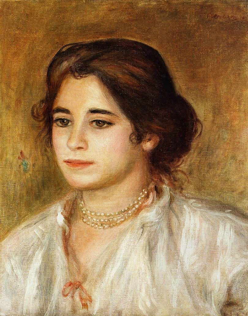 artist_renoir's tweet photo. Gabrielle Wearing a Necklace, 1906 https://t.co/iv7MWeGNhw #renoir #pierreaugusterenoir https://t.co/2vYxYJGb9c
