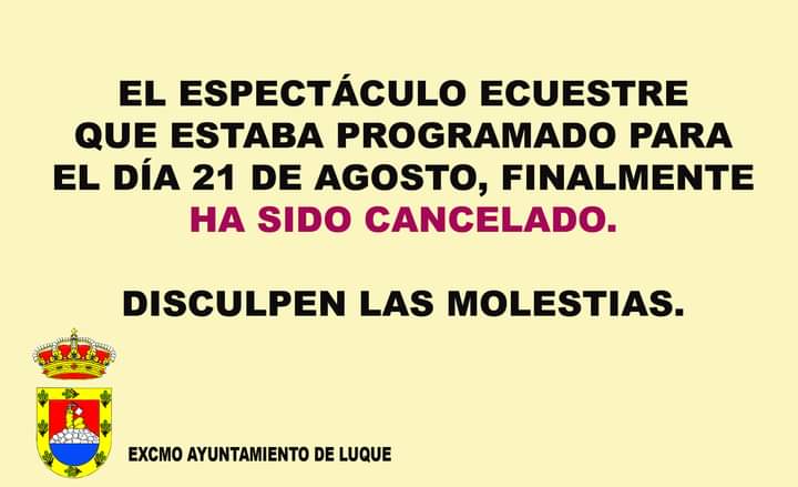 Ayuntamiento de Luque (@aytoluque) on Twitter photo 