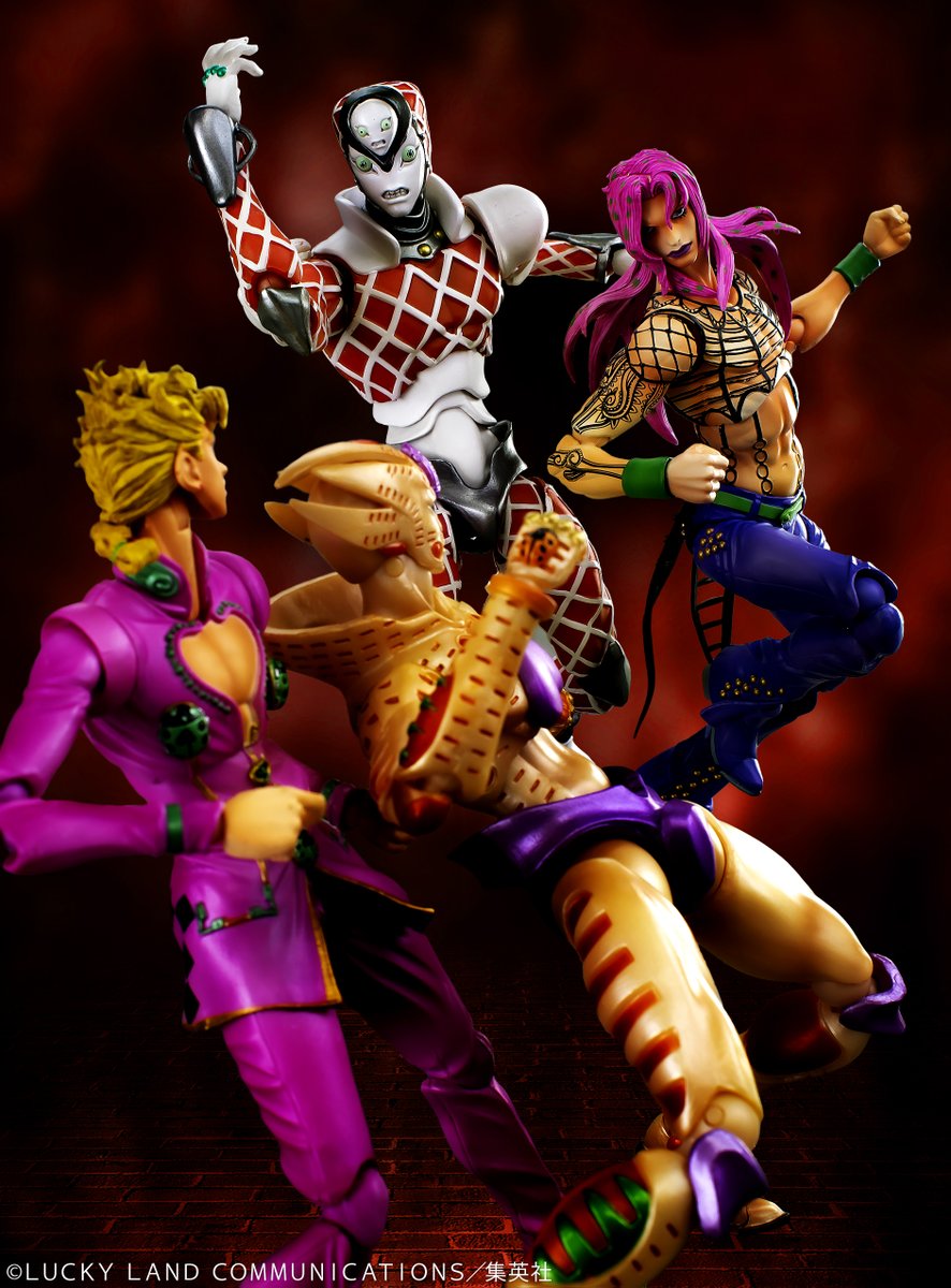 予約締切商品情報】 『ジョジョの奇妙な冒険 第5部』 超像可動