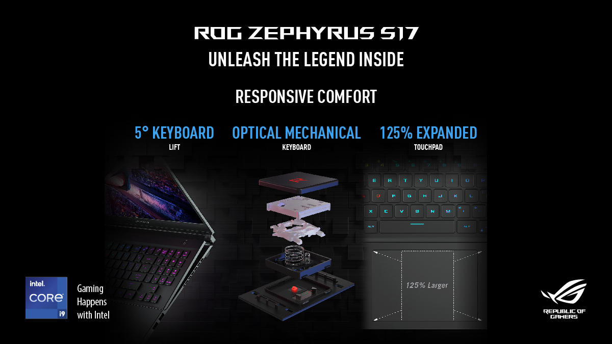 ASUS_ROG_ID's tweet image. Desain keyboard unik yang secara otomatis naik pada sudut 5 ° untuk memaksimalkan kenyamanan mengetik mu, sementara sakelar kunci mekanis optik memberikan respons sangat tinggi yang sempurna untuk tindakan cepat.

Info produk: bit.ly/3s9mSzX

#ROGisMine #ROGZephyrusS17