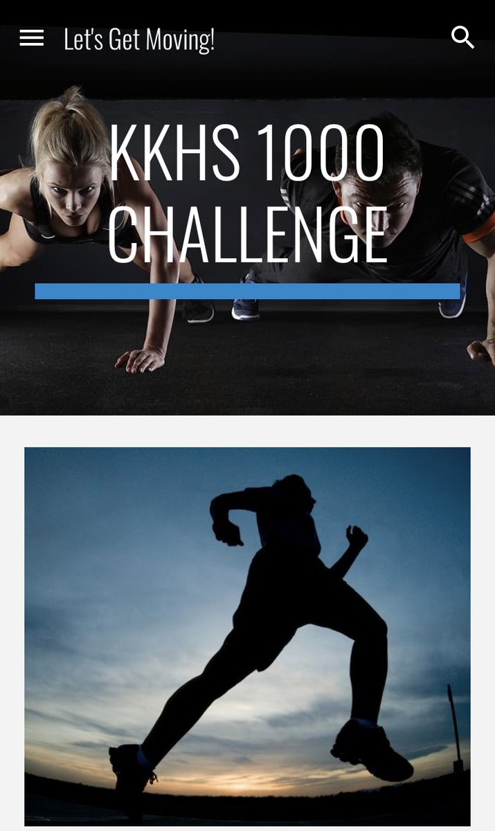 Lifestyle faculty have kicked off our Let’s Get Moving Challenge this week to encourage our students and staff to keep moving in lockdown. Our Stage 4 students have taken an early lead 🏃‍♂️ Special mention to <a href="/pipcleaves/">Pip Cleaves</a> for helping out with her tech skills ⭐️ 
<a href="/KKHSprojectNEST/">KKHSprojectNEST</a>