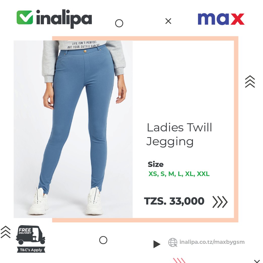 Inalipa_tz's tweet image. Let's look good! Kwa wanawake wanaojali muonekano mzuri wa kisasa muda ndio huu wa kufanya shopping ya viwalo vya kijanja. Tembelea inalipa app au bit.ly/MaxByGSM kufanya shopping na tutakuletea nguo zako ulipo. #inalipaapp #maxgsm #fashion #style