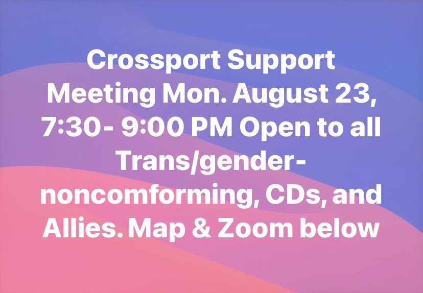 Join our Facebook group for more information.

#transgender #crossdresser #mtf #ftm