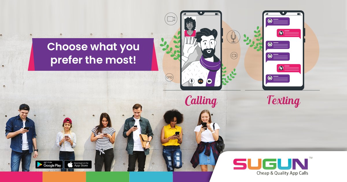 Would you rather call or text your best friends to share incredible news with them! Don’t forget you can simply do both of these from Sugun App.

#sundayvibes #SundayThoughts #SundayMorning