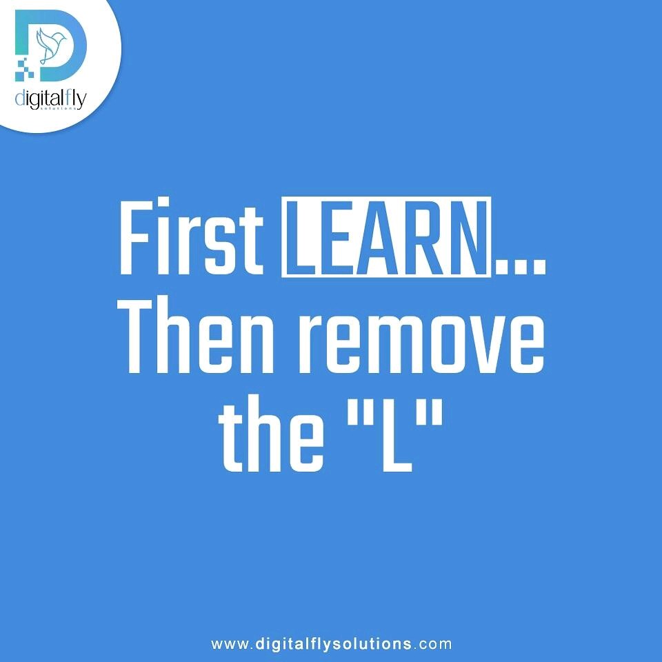 In a #DigitalMarketing, you have to #Learn First then remove the " L " because there are many services like #SEO #SMO #SMM #PPC #GraphicDesigning etc and many more tatics you have to cover it. 

👉 digitalflysolutions.com &amp;
📞 9319938715

#SEOServices #SMMServices #ORMServices