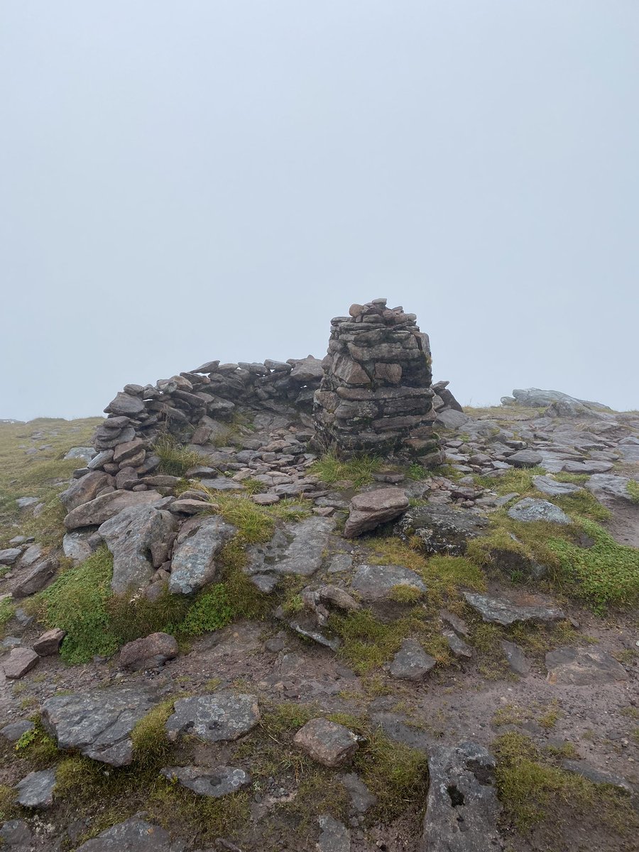 NorthernWalker1's tweet photo. Slioch in the North Western Highlands with views of Beinn Eighe. The view from the summit was somewhat restricted. #slioch #beinneighe #kinlochewe #highlands #scotland #munros #view #trekking #hillwalking #walk #mountain -#summit https://t.co/HDx7gXvxTP