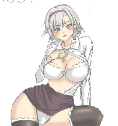 #アズレン版深夜の真剣お絵かき60分一本勝負 