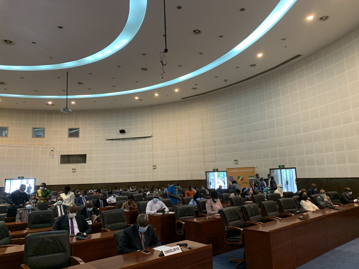 CÉRÉMONIE D’OuVERTURE DU FORUM DES JEUNES DE LA COMMUNAUTÉ ÉCONOMIQUE DES ÉTATS DE L’AFRIQUE CENTRALE (CEEAC). #PutYoungPeopleFirt