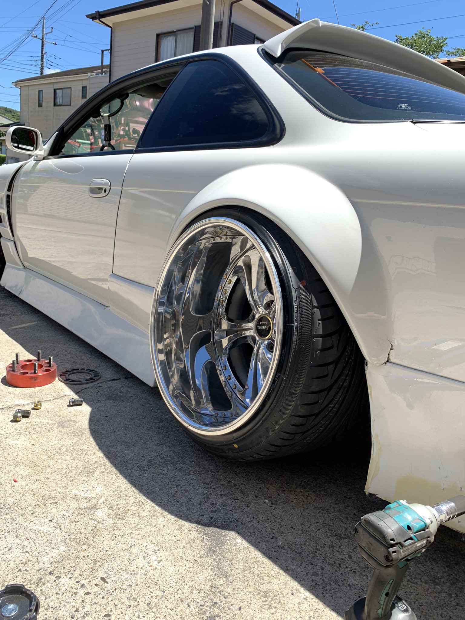 希少 weds ケルベロス2 18インチ ホイール 4本セット メッキ状態 希少 weds ケルベロス2 18インチ ホイール 4本セット メッキ状態