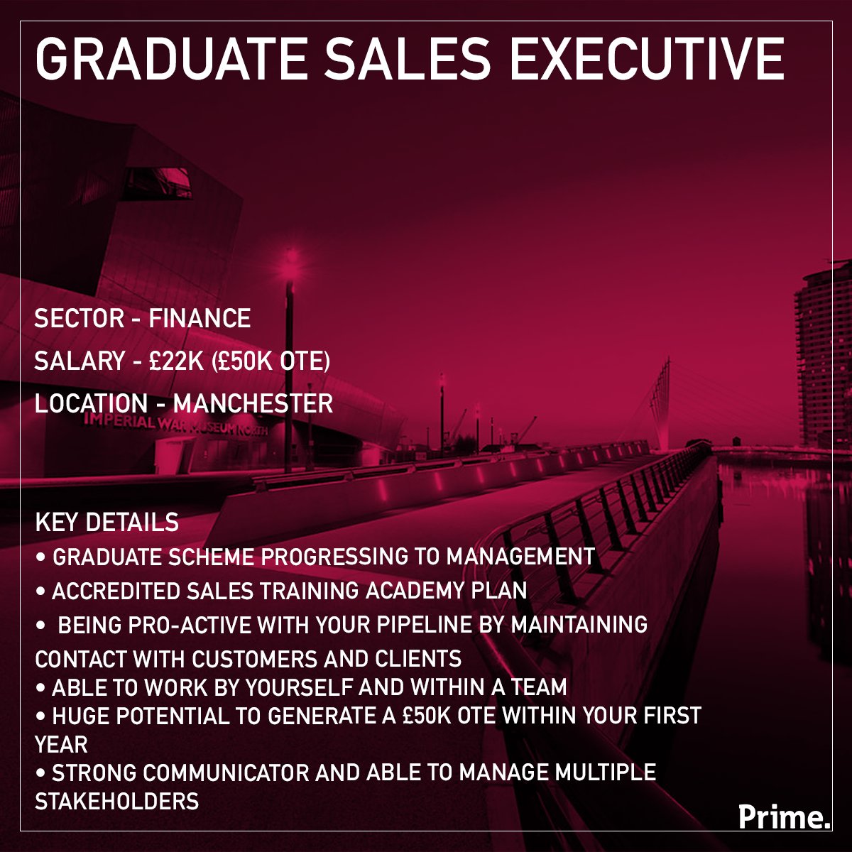 Hot Roles! 🔥 🚒

If you're an ambitious and driven individual looking for a lucrative career path that offers you unrivalled progression and earnings, get in touch! 🙌