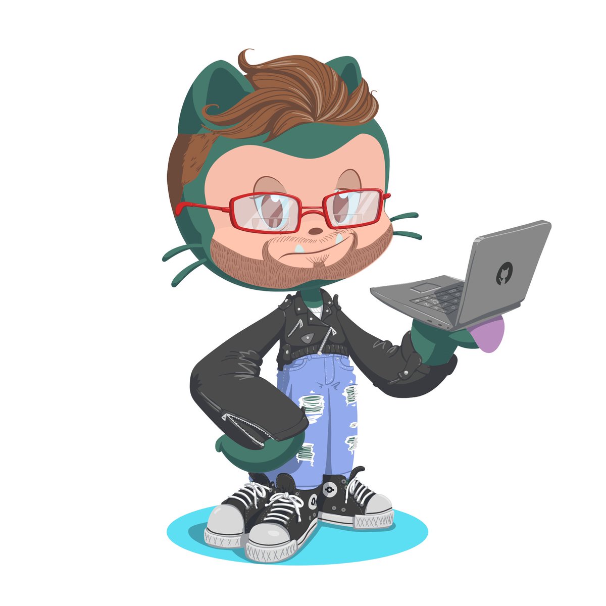 soyunrandom's tweet image. Habemus #myoctocat. Que cosa más monérrima &amp;lt;3

Puedes hacerte el tuyo aquí -&amp;gt; myoctocat.com/build-your-oct…