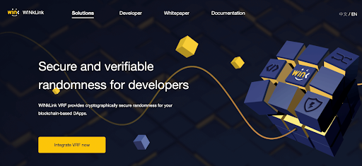 WinkLink_Oracle's tweet photo. 📢Important Update
 
🔥🔥🔥#WINkLink VRF Solution is now available!
 
🛠️VRF, a public-key version of a keyed cryptographic hash, can provide cryptographically secure and verifiable randomness for your blockchain-based DApps.
 
👉Experience here: https://t.co/Ka8ZwSB0TM https://t.co/8qmfvHaxTh