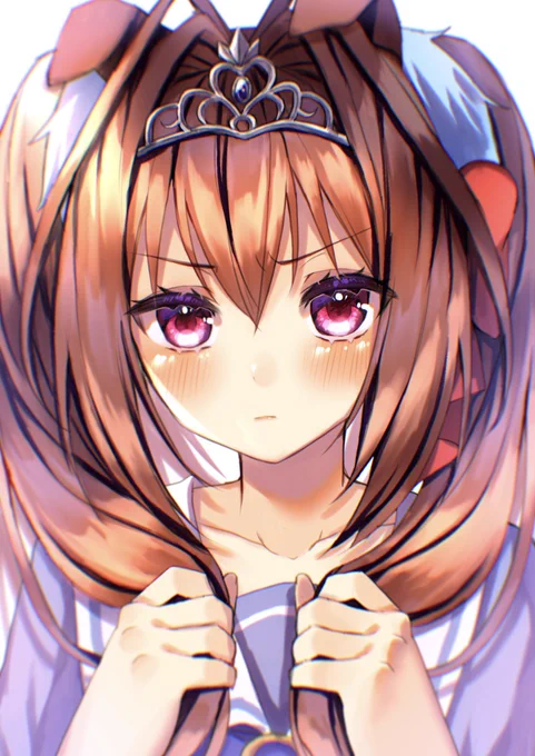 「おたんこにんじん…!」🥕
 #ウマ娘  #ダイワスカーレット 