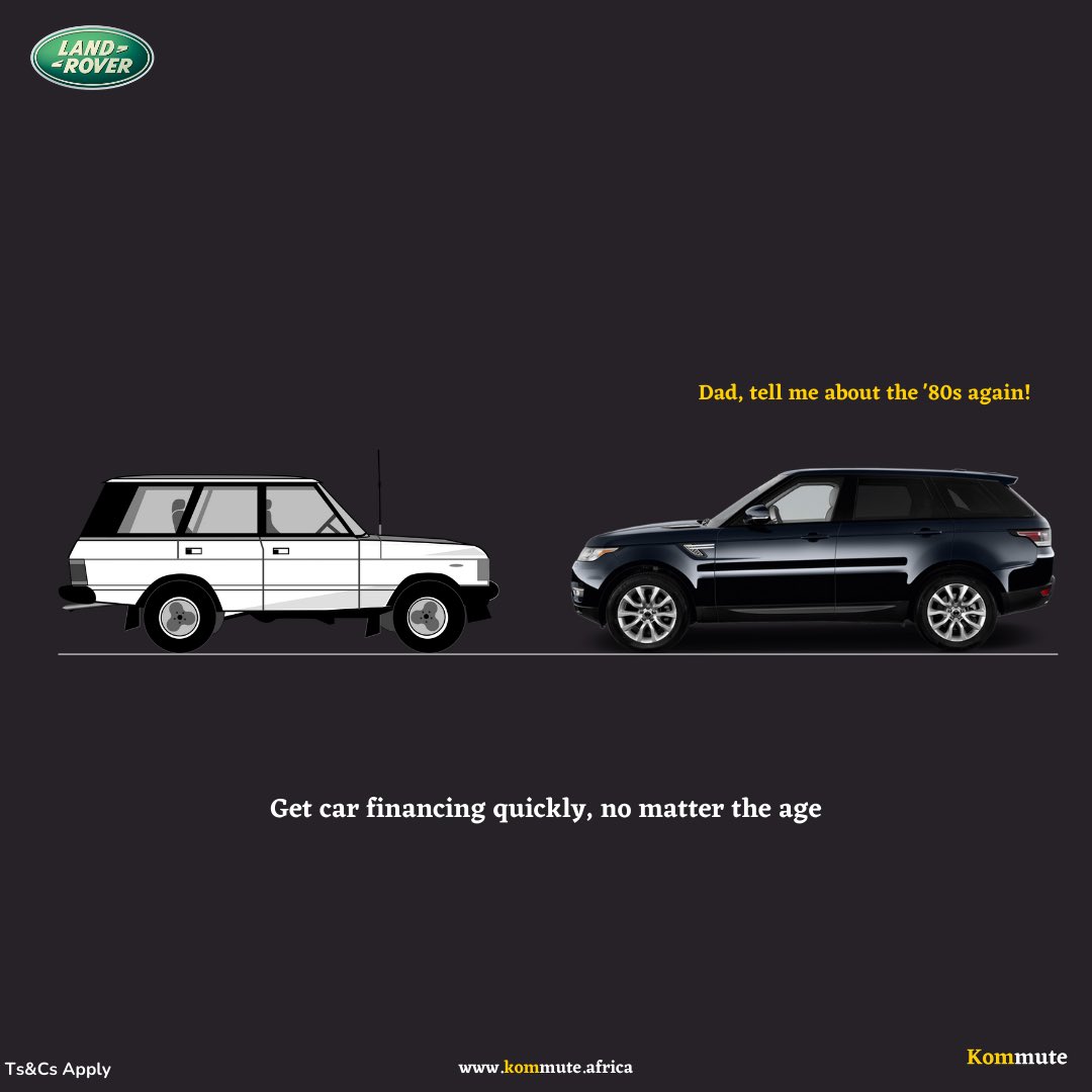 Old cars or New Cars. We finance them all. Visit Kommute.africa and choose from a wide variety of cars.
