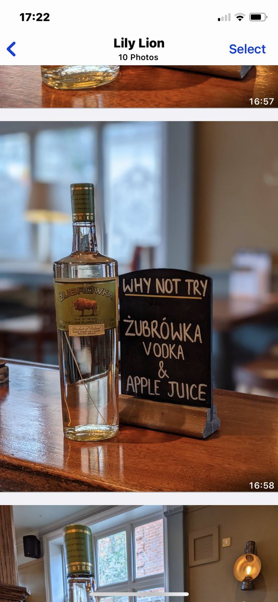 Bison Grass 🦬 Herd for the Kings
Why not try Zubrowka Vodka &amp; Apple Juice #applezu #bisongrass 

#midweekdrinks #enfieldtown