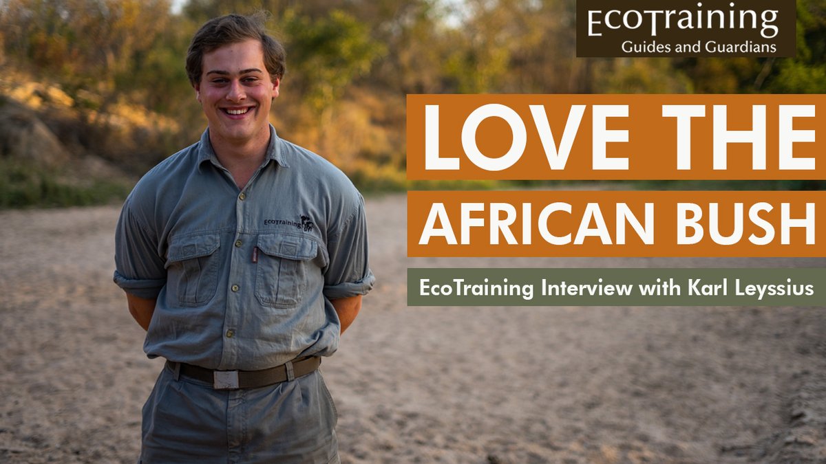 EcoTraining's tweet photo. Catch our latest YouTube Interview: We meet Karl Leyssius and all the way from the #Netherlands Karl took a #Gap-year after completing High School and chose to join #EcoTraining on our #ProfessionalFieldGuide course. 

https://t.co/G3Q1tWiZkT https://t.co/kZG01GG8NT