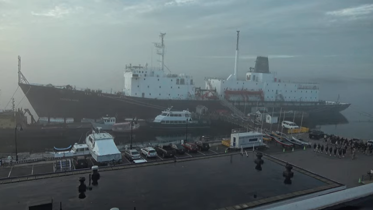 abf1's tweet photo. #LesCyclopes morning live view @Maine_Maritime #Waterfront
« L’archipel des sentinelles » exposition jusqu’au 31 décembre 2021 @museemarine #Rochefort #France https://t.co/UHDETqtr9V