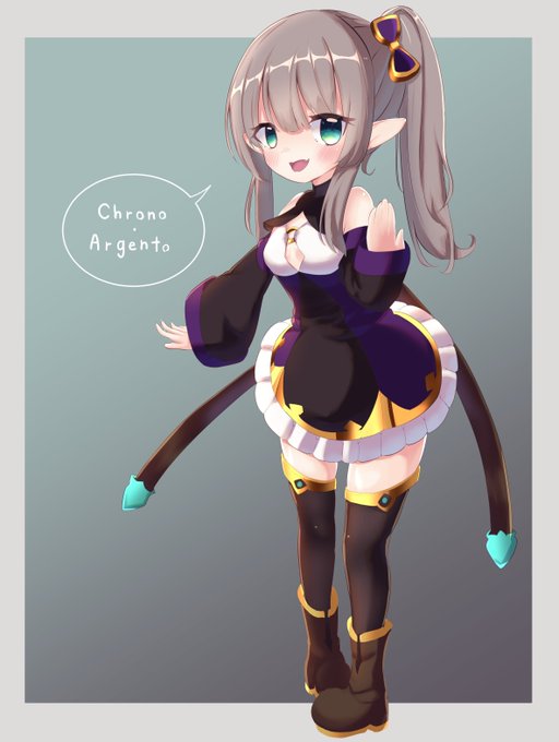 衣装をリメイクしたクロノっち!!⌛⌛⌛ 